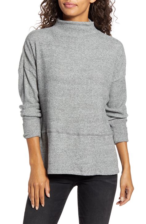 funnel neck sweater michael kors|Ribbed Funnel Neck Sweater .